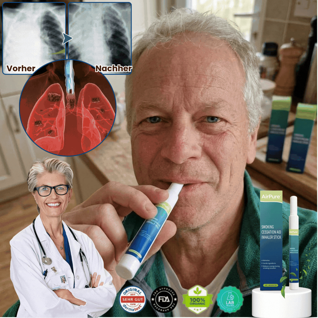 AirPure™ | Dina lungor slår larm. Ge dem äntligen det stöd de behöver – på bara 7 dagar.