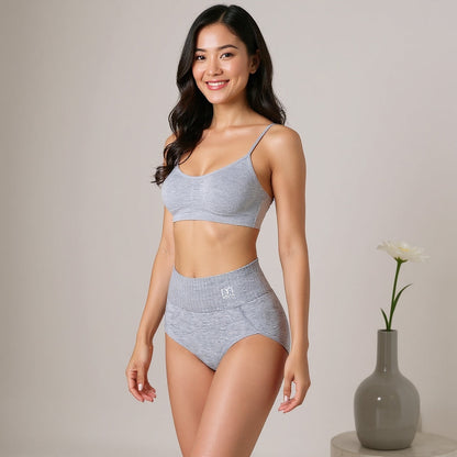 Mivelle™ | 6-Pack Höga Midjetrosor med Formande Effekt för Komfort hela Dagen