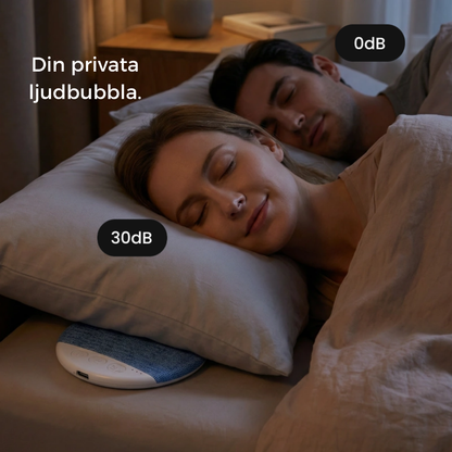 DreamerSync™ X3 | Somna till din favoritpodd – utan att störa din partner