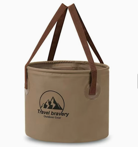 20L Hopfällbar Hink | Fjälldusch