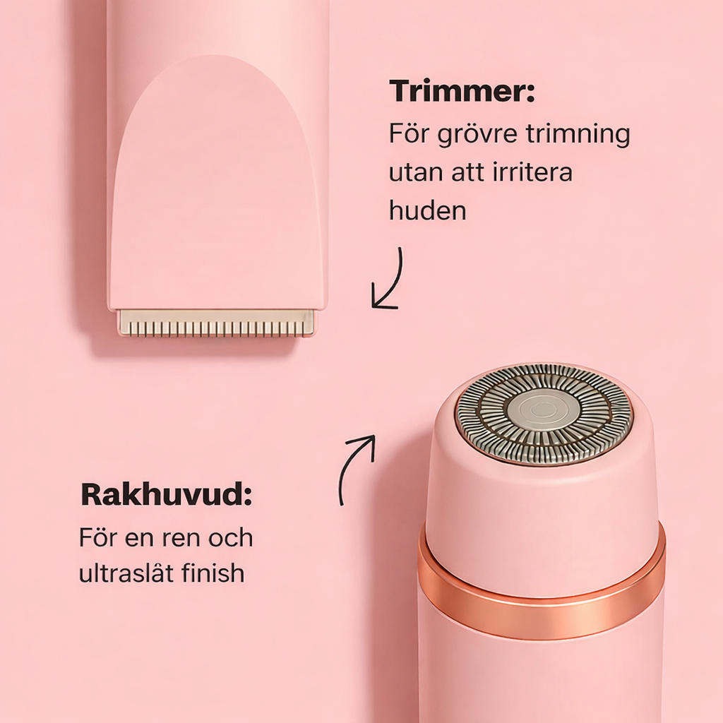 SmoothSkin™ | Len, slät hud – utan irritation eller inväxta hårstrån