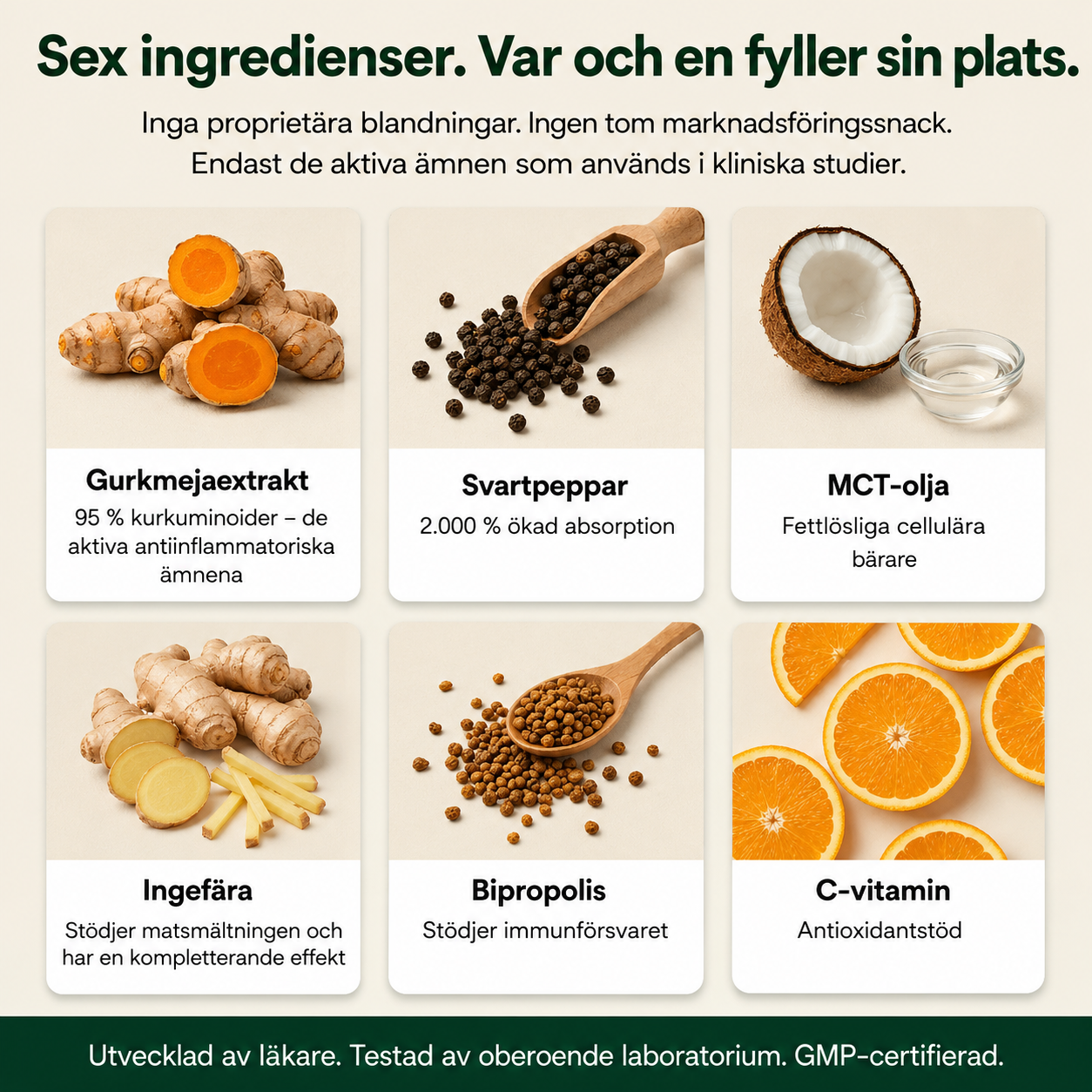 VitaTurmeric™ - Säg adjö till stela leder och vardagliga besvär