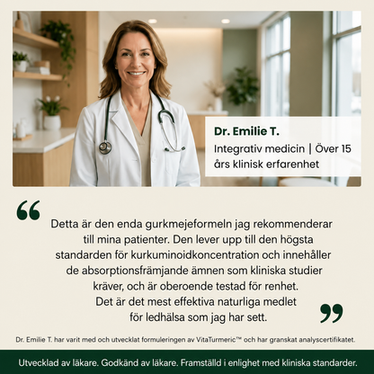 VitaTurmeric™ - Säg adjö till stela leder och vardagliga besvär