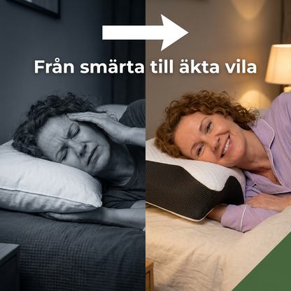 SOVA™ – Ergonomisk Nackkudde som Lindrar Nack- & Ryggsmärta