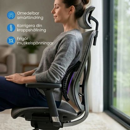 RyggKomfort™ Se till att ha en bra hållning – både hemma och på kontoret