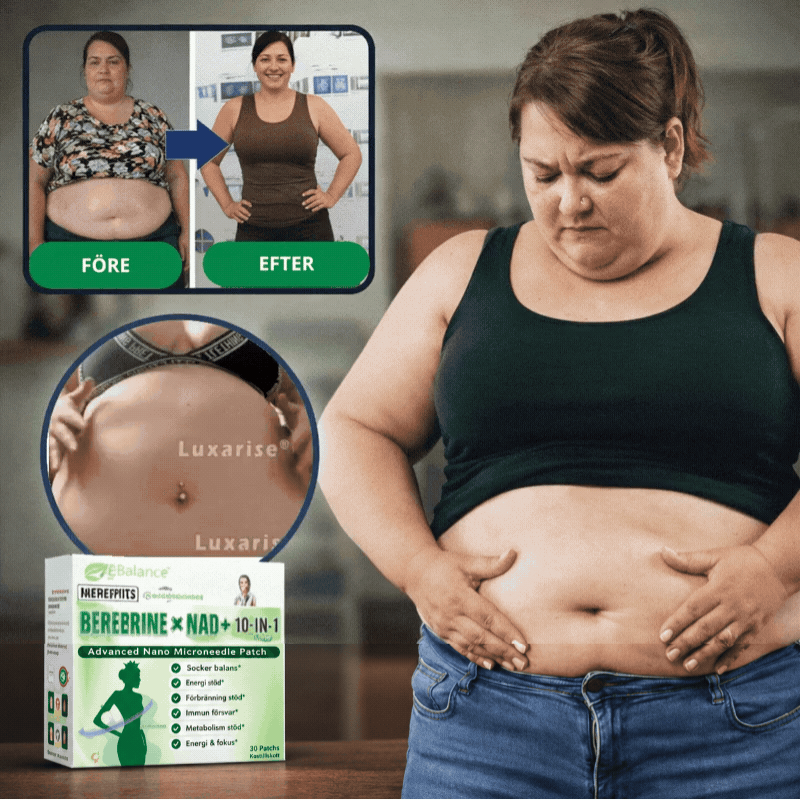 BioBalance™ Moringa-bantningsplåster | Förbränn upp till 89 % mer bukfett på 7 dagar!