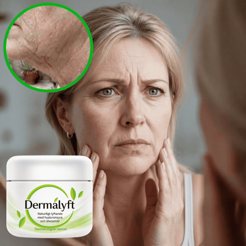 DermaLyft™ Anti-Rynkkräm | Reducerar synliga rynkor med upp till 94 % på bara 7 dagar!