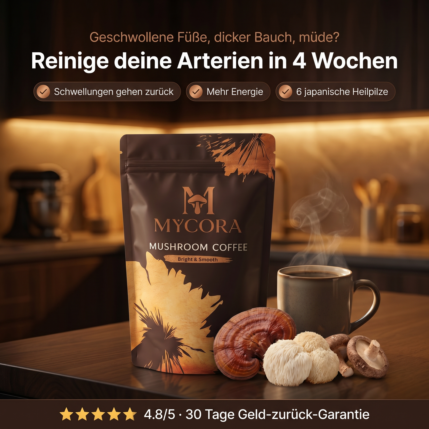 PuraBrew™ Svampkaffe