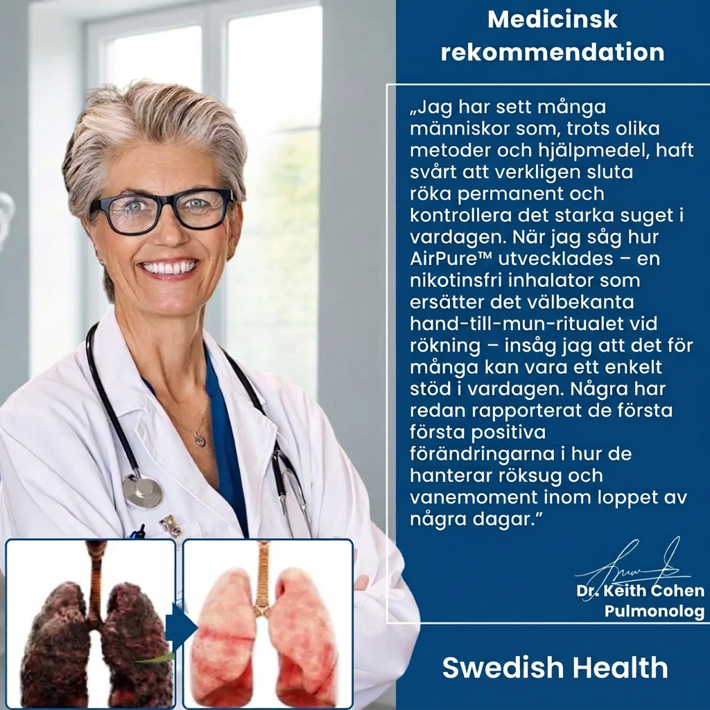 AirPure™ | Dina lungor slår larm. Ge dem äntligen det stöd de behöver – på bara 7 dagar.