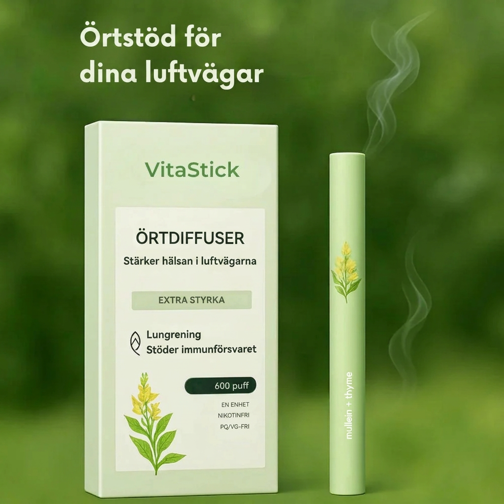 VitaStick™ | Känn dig socialt bekväm igen utan lukten av cigaretter
