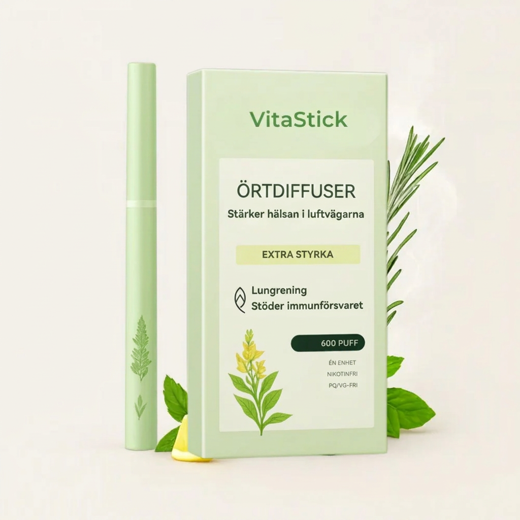 VitaStick™ | Känn dig socialt bekväm igen utan lukten av cigaretter
