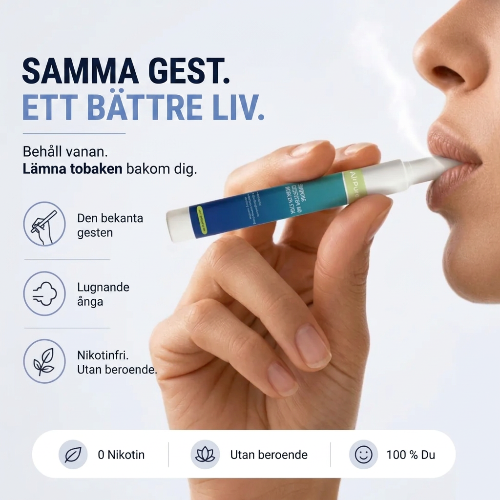 AirPure™ | Dina lungor slår larm. Ge dem äntligen det stöd de behöver – på bara 7 dagar.