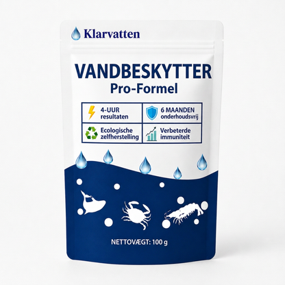 Klarvatten Vattenrening | Direkt synligt klart vatten inom 24 timmar!