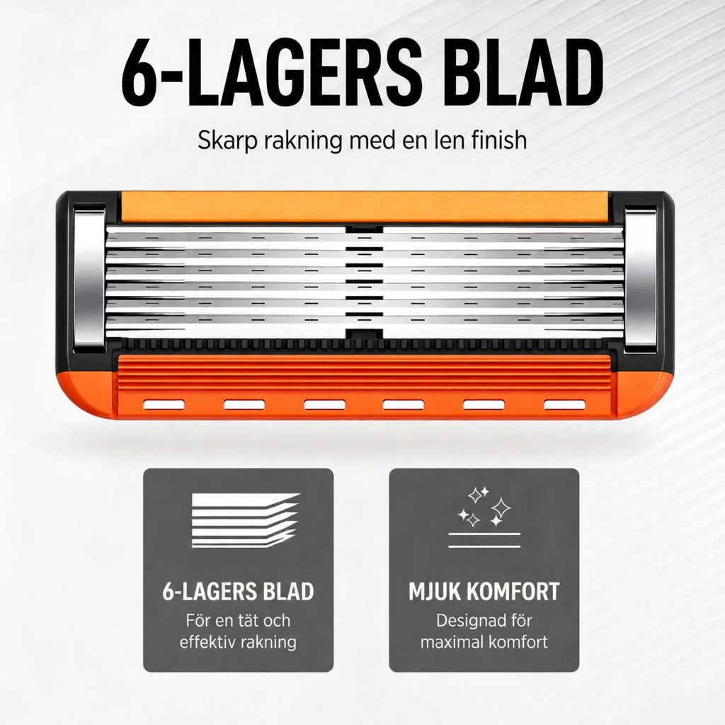 UltraSharp™ 24 Rakblad + Gratis handtag