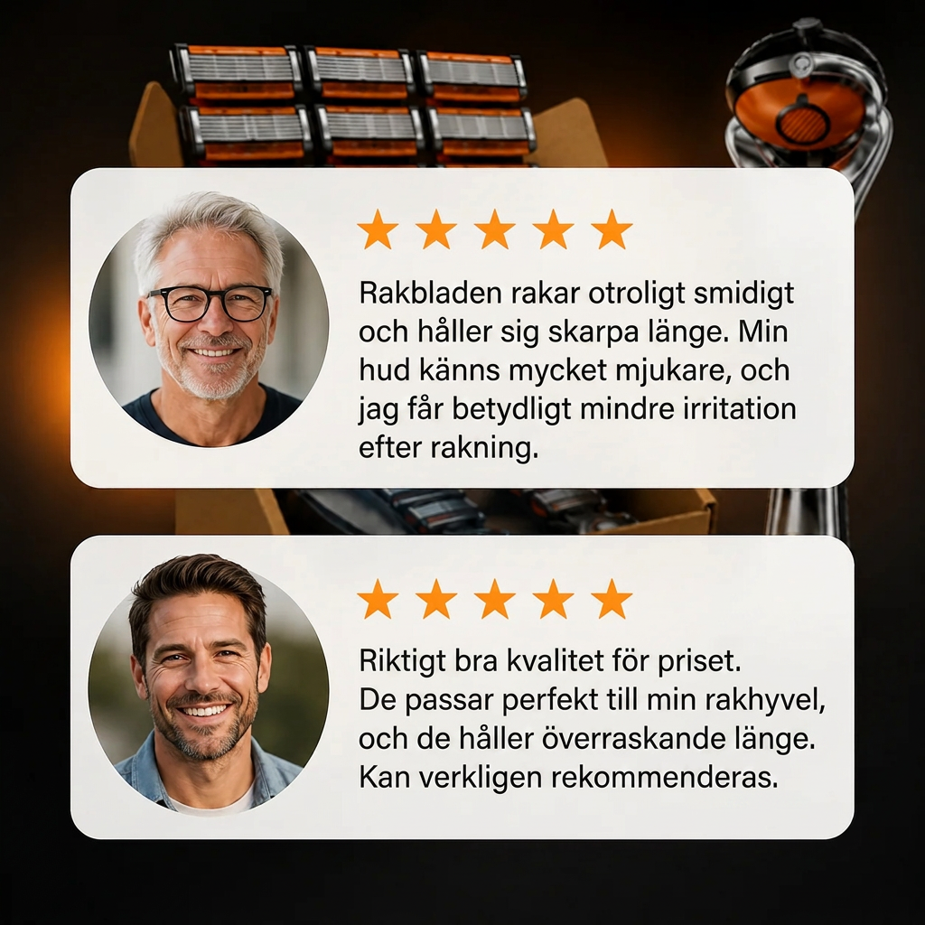 UltraSharp™ 24 Rakblad + Gratis handtag
